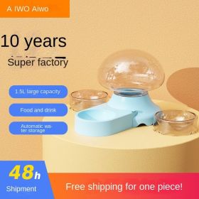 Two in one water dispenser, jellyfish dispenser, non plug-in breathing light, automatic water outlet, integrated source manufacturer (colour: Jellyfish all-in-one machine - gray, Specifications: With lights)